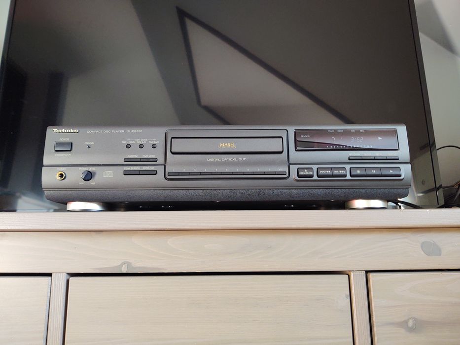 Odtwarzacz CD Technics SL-PG590 + pilot RAK-SL3009W