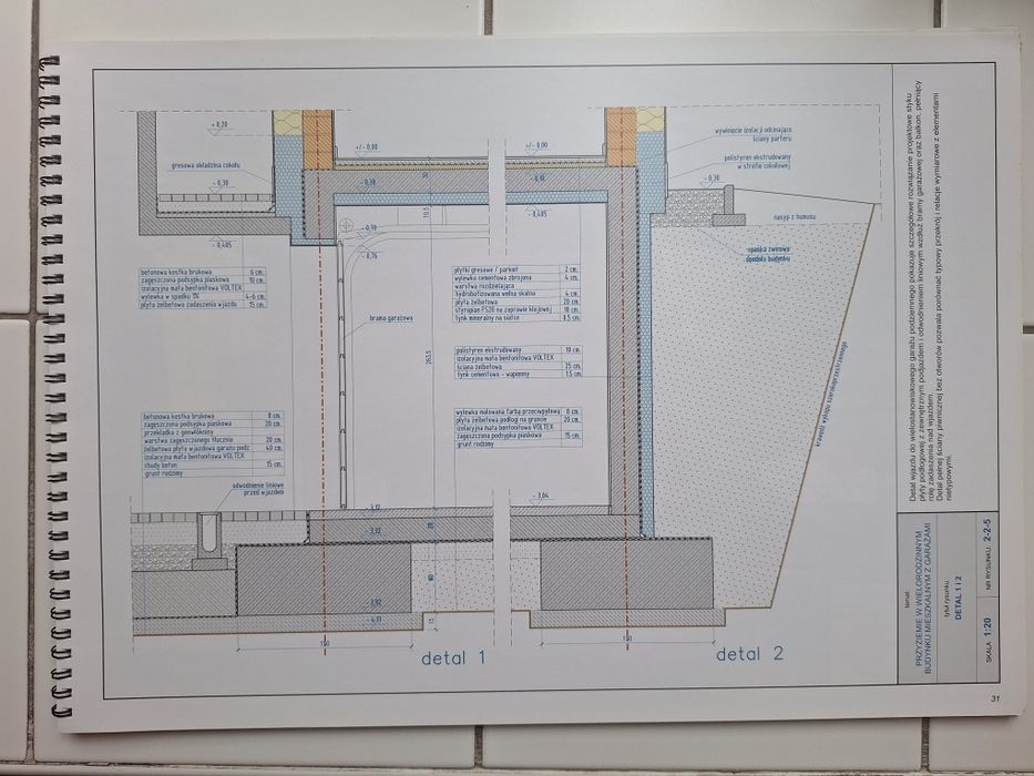 Projekt architektoniczno-budowlany. Standardy graficzne opracowań