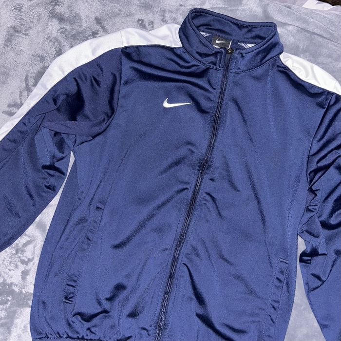 Темно-синій бомбер Nike оригінал S