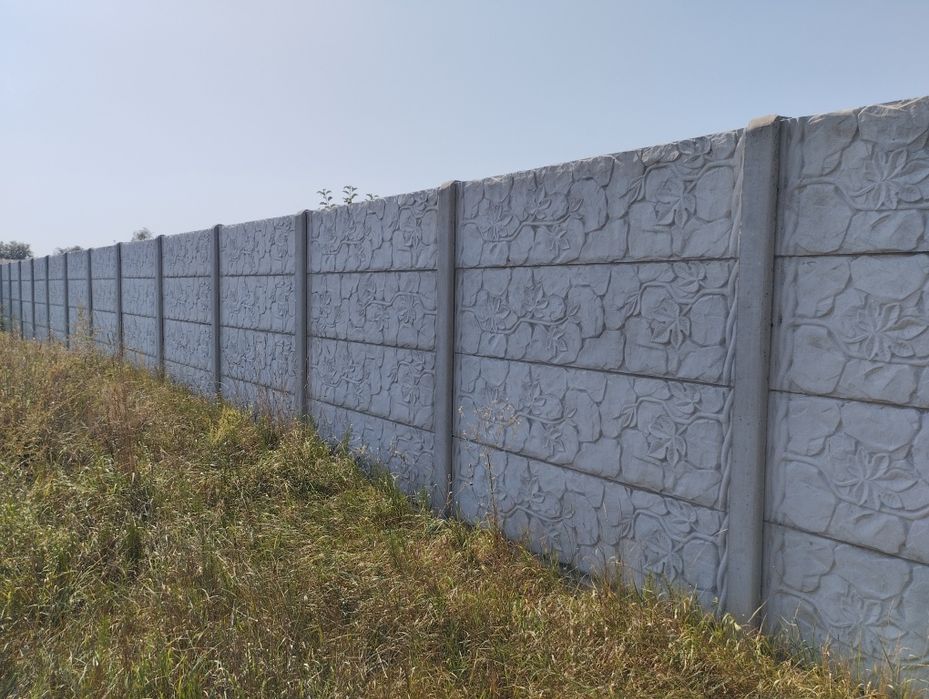 Бетонні стовпчики, кільця на септик та колодязь, якісний європаркан