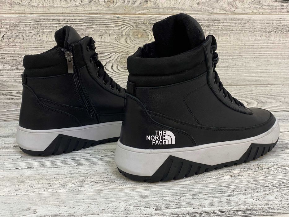 Зимові чоботи THE NORTH FACE Шкіра! високі шкіряні кеди кросівки берці