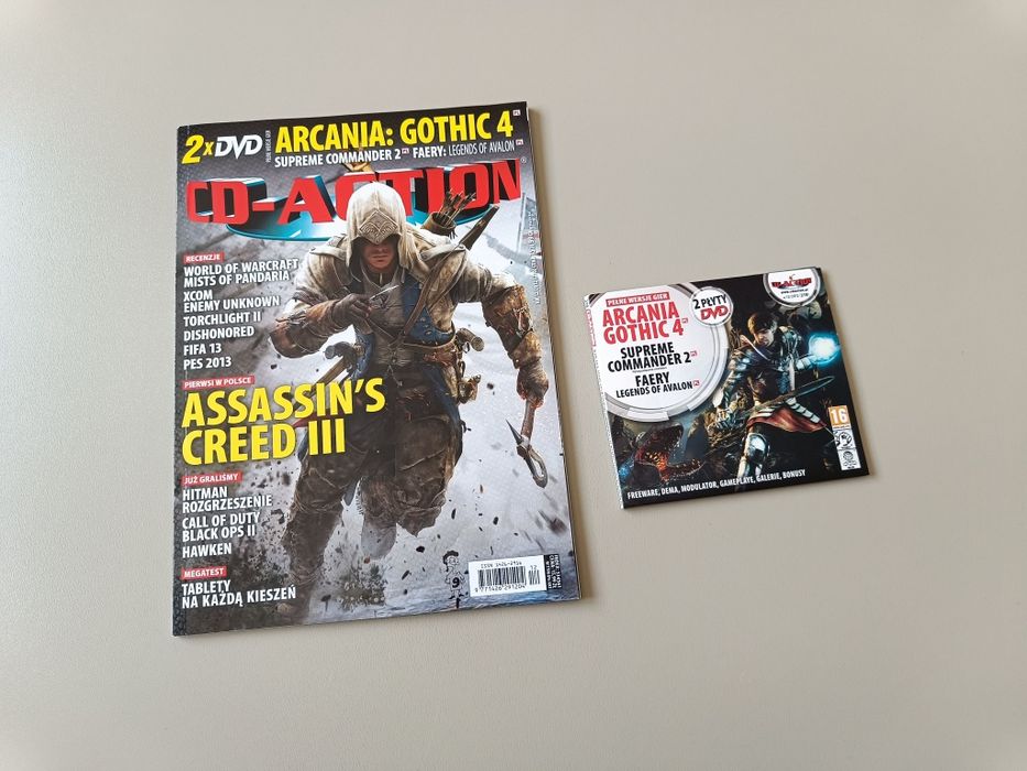 CD-Action nr 12/2012 (210) - Grudzień 2012 - komplet z dwiema płytami