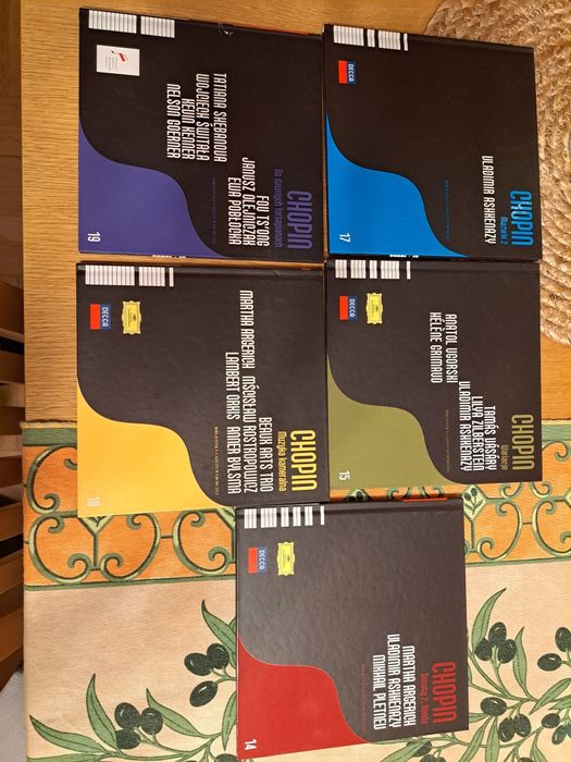 Kolekcja Chopin 5 czesci 14, 15, 17, 18, 19