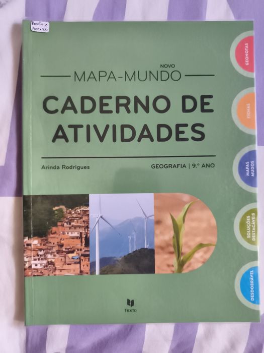 Caderno de atividades de ciências