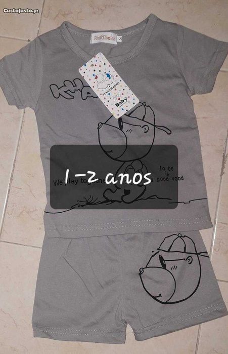 Conjunto 2 peças "novo e embalado" 12 - 24 meses