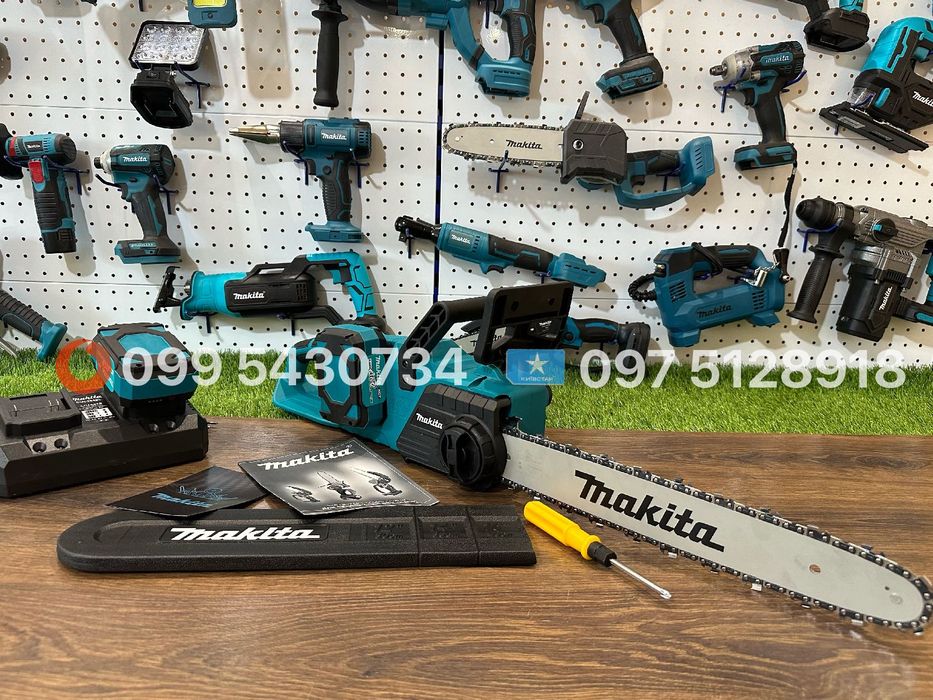 Акумуляторна ланцюгова пила Makita DUC356BL 36V 8Ah ланцюг 40 см сталь