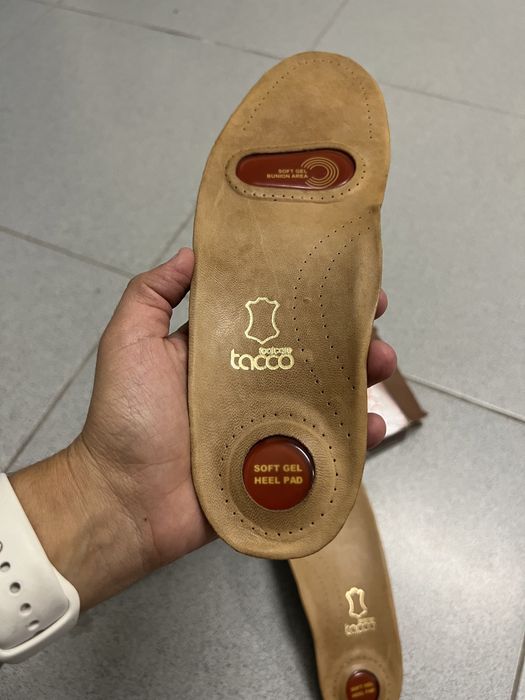 Palmilhas com Almofada Calcanhar