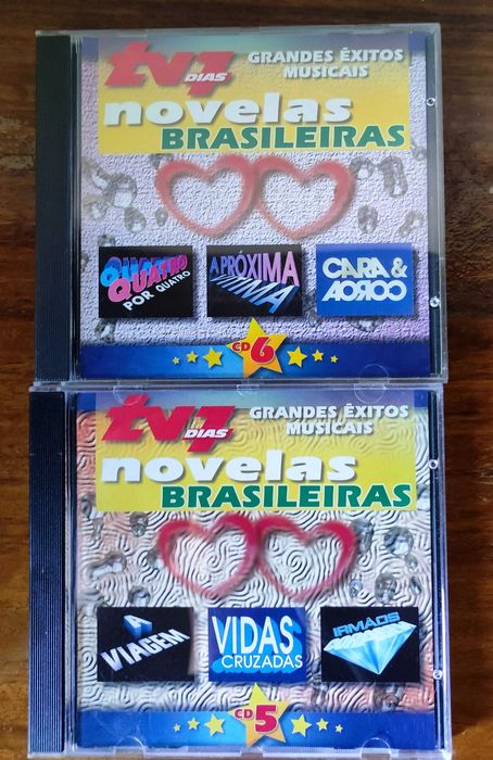 Colecção CD's Novelas Brasileiras TV7 Dias