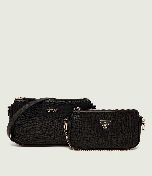 Guess NOELLE II - Cross body torebka czarna klasyczna