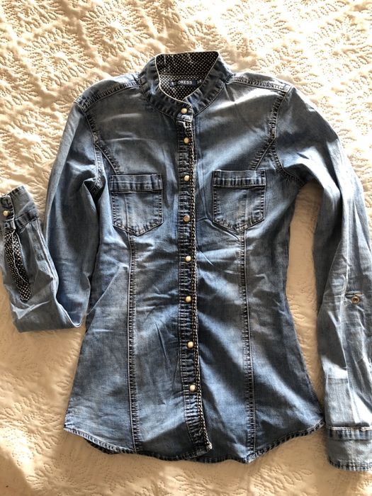Koszula jeansowa rozmiar xs