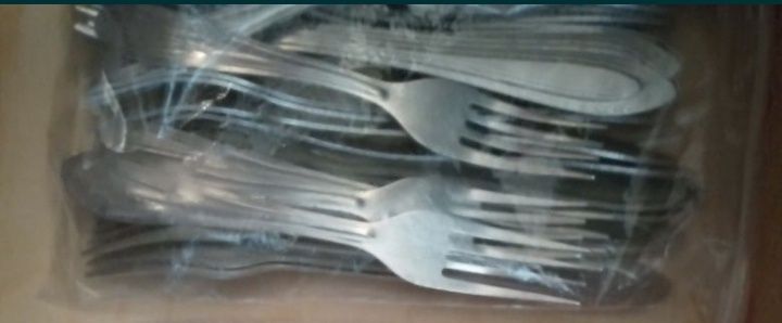 Вилки ножи сталь алюминий  СССР