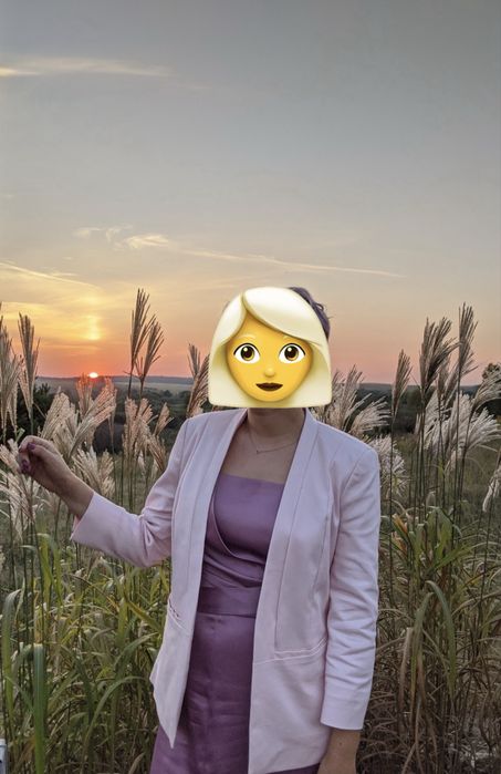 Весняний ніжно рожевий піджак reserved 40 розмір, M
