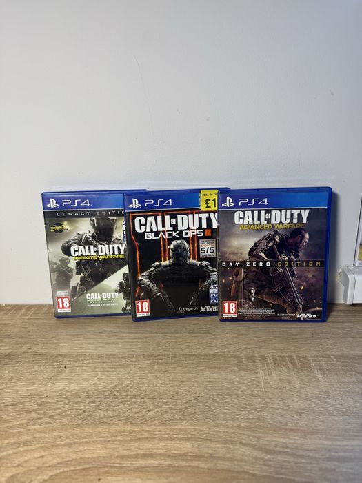 Комплект дисків call of duty ps4