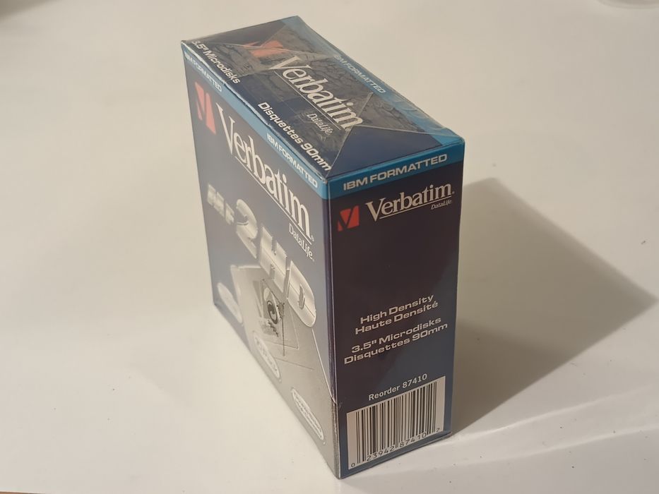 Dyskietki 3.5" Verbatim \ Nowe opakowanie \ Retro PC