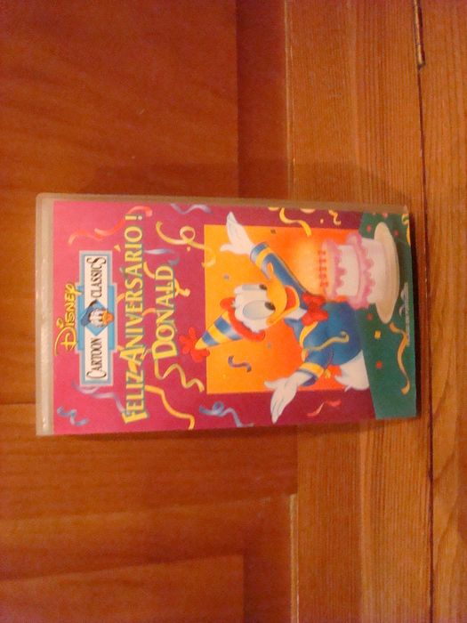 Cassete de vídeo VHS: Donald - Feliz Aniversário Donald!