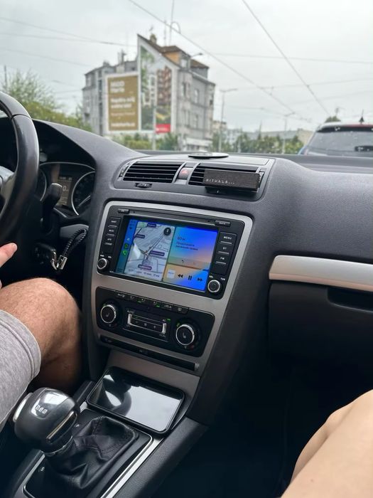 Магнітола Skoda Octavia A5 Yeti CarPlay навігація