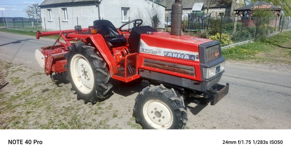 Traktorek yanmar fx22D#4x4#walek#orginal#iseki#kubota#glebogryzarka