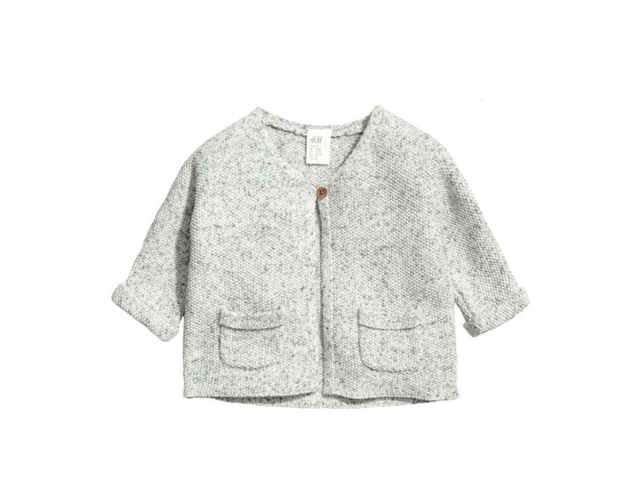 серая куртка кофта детская h&m chicco ido