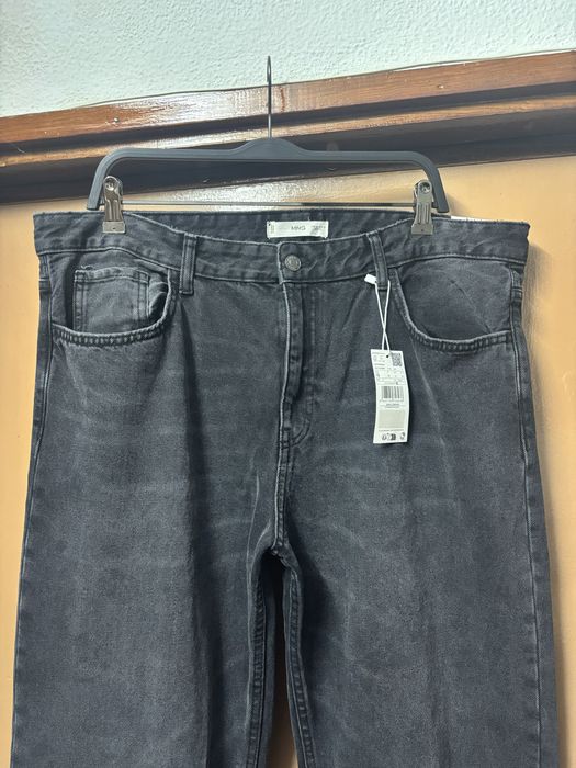 Jeans straight regular waist Mango tamanho 46 Novas
