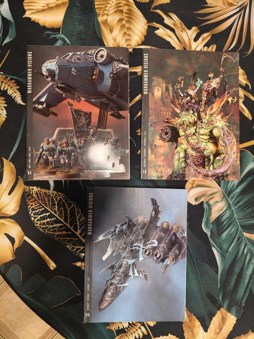 Warhammer Visions 2014 May, October, November - komplet  3 pisma (ENG)