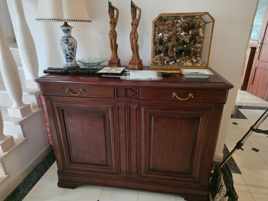 Recheio da casa - cristaleira mobiliário de sala, quarto e outros