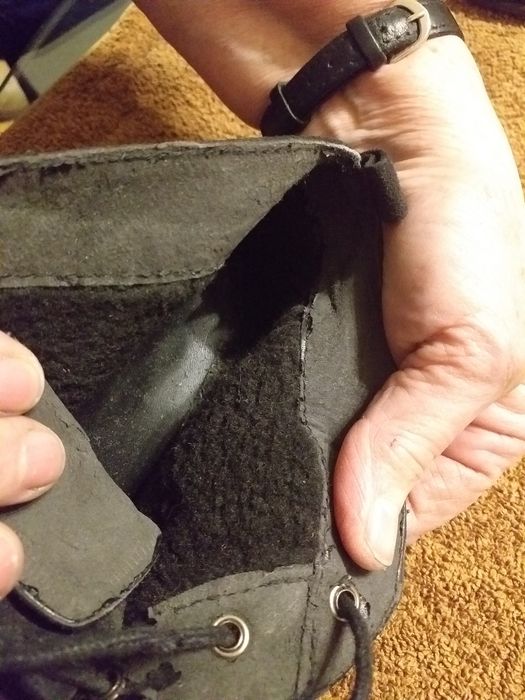 Botki ocieplane zamszowe