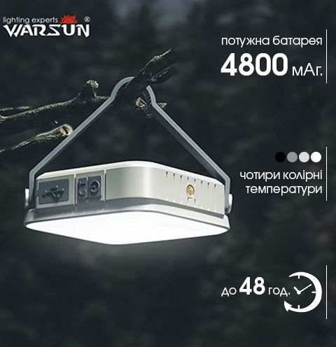 Потужний ліхтарик-павербанк