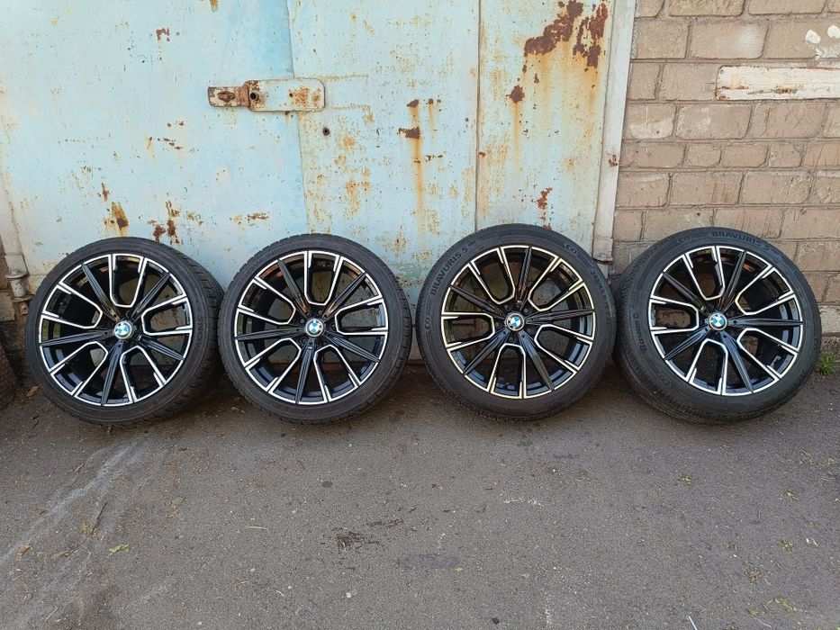 Комплект разношироких дисков  R19 5x120 BMW с разноширокой резиной
