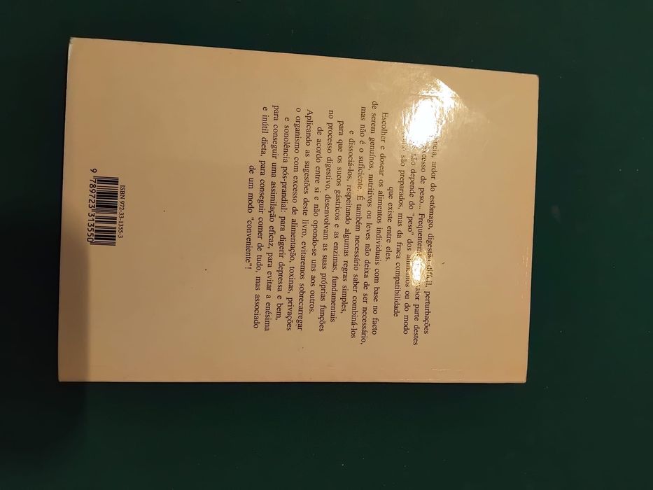 Livro “As Combinações Alimentares”