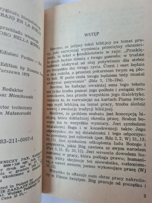 Praca w Biblii - Margherita Riber