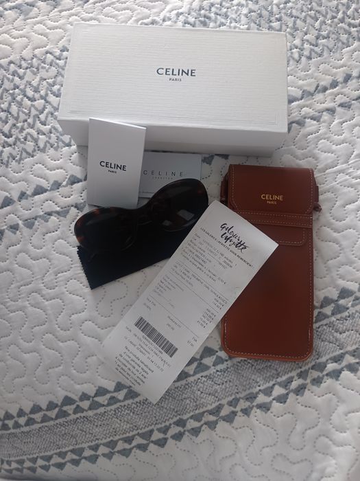 Óculos de Sol CELINE Paris – Tartaruga | Original com Estojo e Caixa