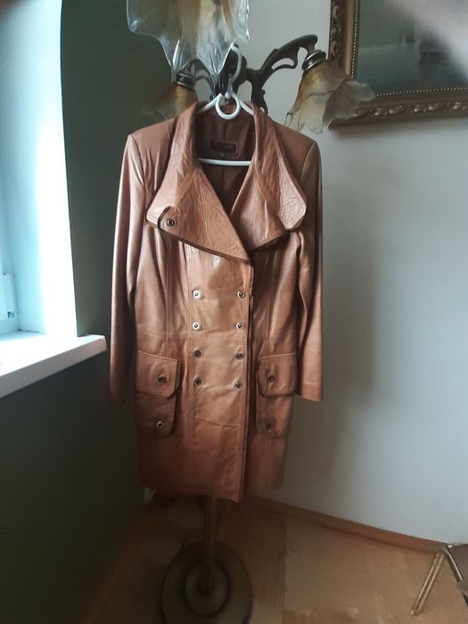 Płaszczyk ze skóry naturalnej