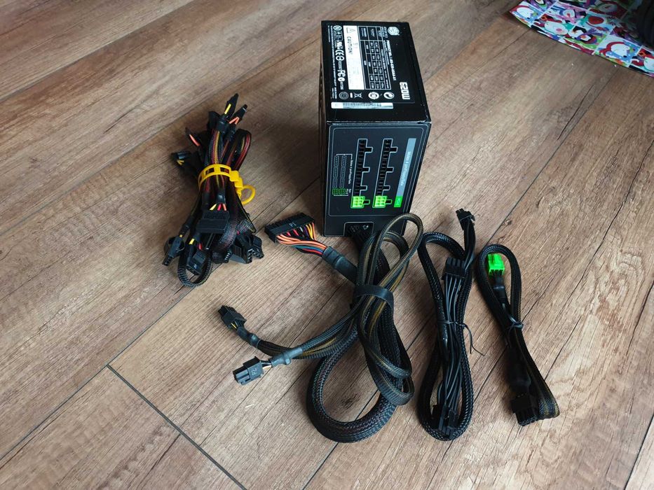 Cooler Master RS-620 620W | Po pełnym serwisie | Low ESR | Nowe kable