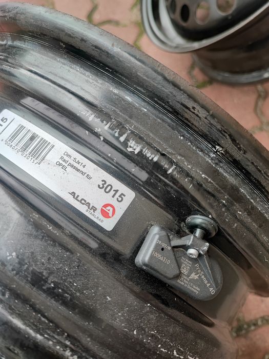 Felgi Stalowe ALCAR 3015 4x100 14" 5J ET38 14 Opel Karl Adam Corsa