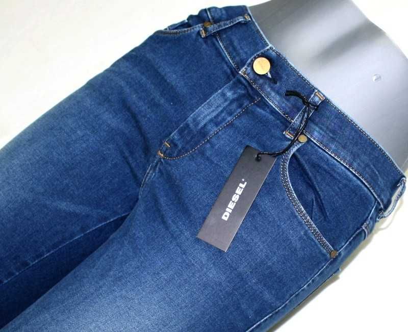 Damskie jeansy Diesel Sandy -Slim Straight 00SFXM nowe oryg. - W27/L30