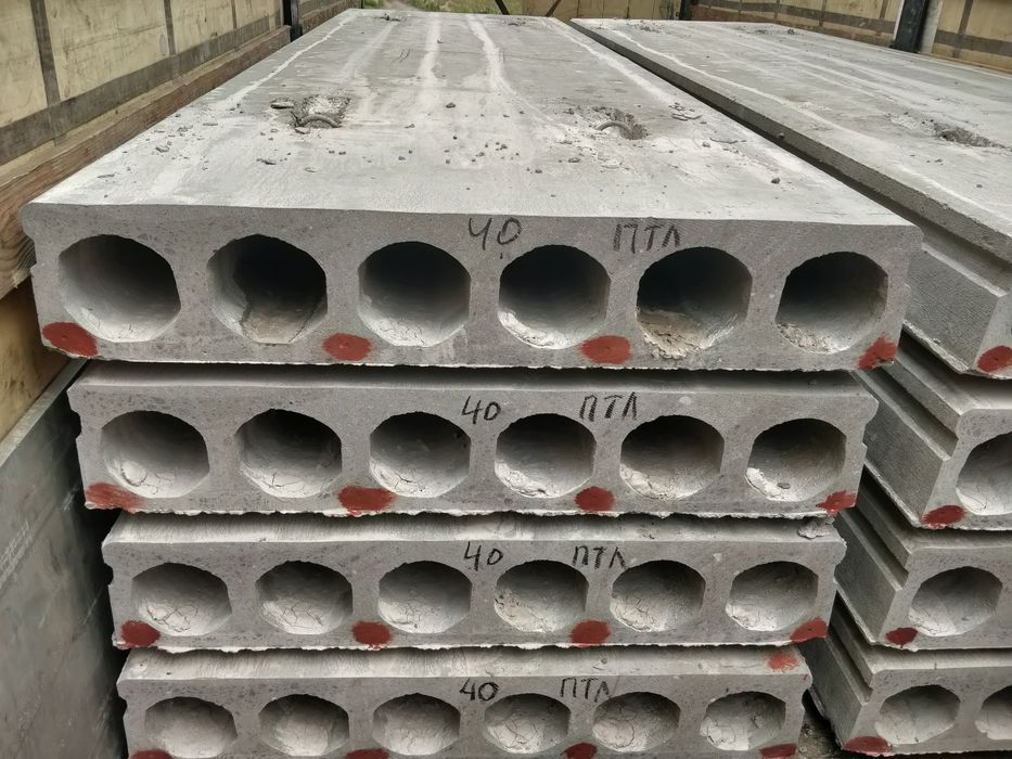 Плити перекриття Плиты перекрытия ПБ ПК Полегшені плити Панелі бетонні