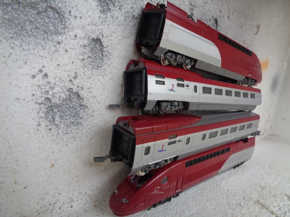 1:87 Mehano Comboio de Alta Velocidade Thalys como novo