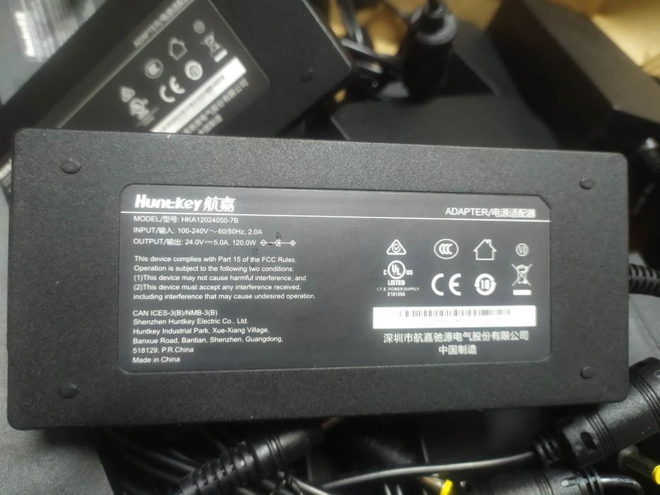 Електрошрот 24V 5A 120W 5.5x2.5 новий блок живлення зарядне питания