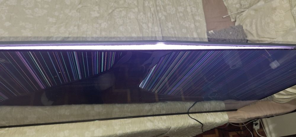 Tv Hisense 55 Polegadas 4k com visor danificado