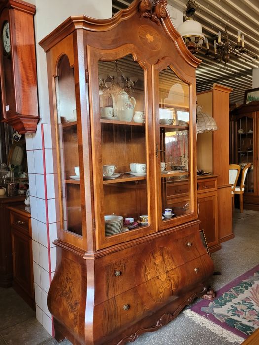 Barokowa Serwantka Witryna włoska 103cm szer.