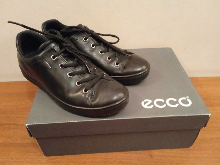 Жіночі кросівки напівчеревики ECCO FARA шкіра Gore-Tex р. 38