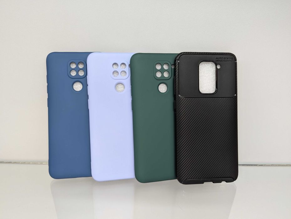 Противоударный бампер Xiaomi REDMI Note 9 с кольцом чехол чохол