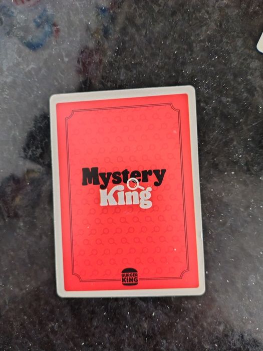 Cartas mystery King do Burger King