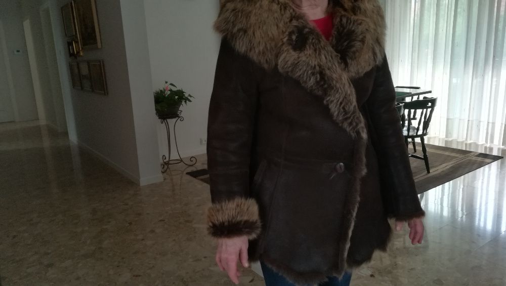 Kożuch Damski rozmiar L nieużywany Dud Skór