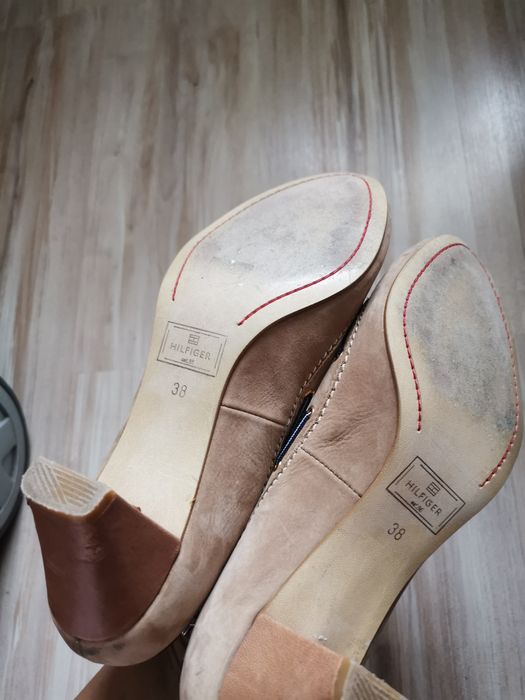 Czółenka Tommy Hilfiger 38 skóra naturalna