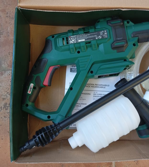 Aparelho de limpeza a pressão a bateria 20V Parkside