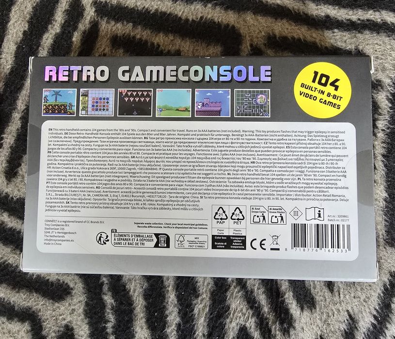 Konsola przenośna do gier retro