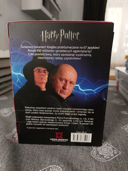 Harry Potter audiobook MP3 tom 1 - 7