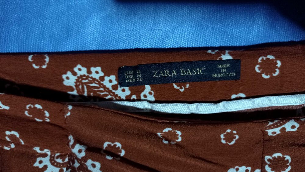 Лёгкие летние штаны, юбка-брюки, широкие капри Zara