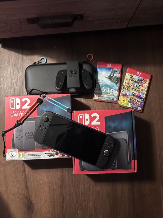 Konsola Nintendo Switch 2 + Gry + Gwarancja